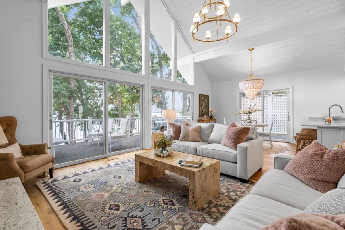 Lakefront Living Room